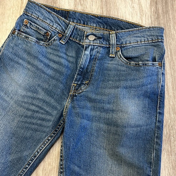 Levi’s 511 Slim Flex Fit Cotton Blend Denim Jeans / Med Wash / Men’s 29W x 30L - Picture 3 of 9